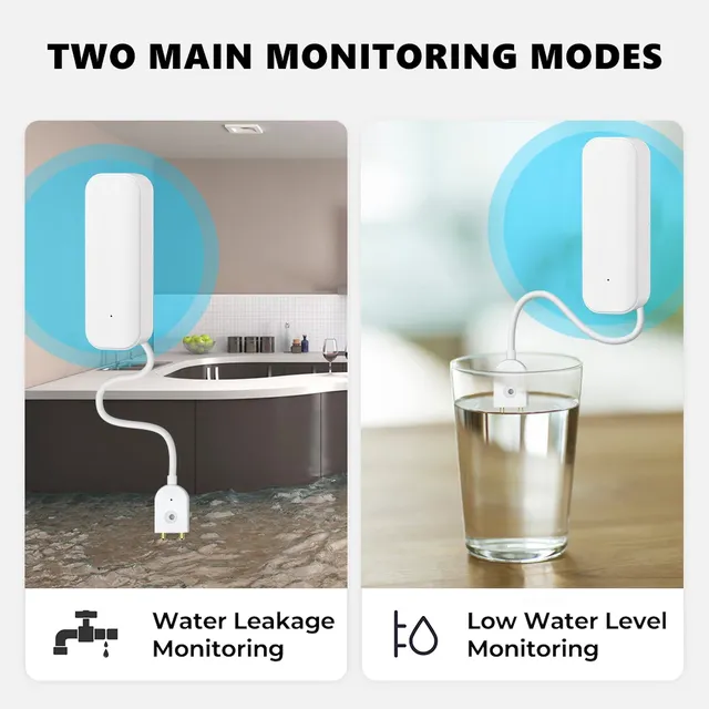 Capteur de niveau d'eau WiFi Tuya – vue 5