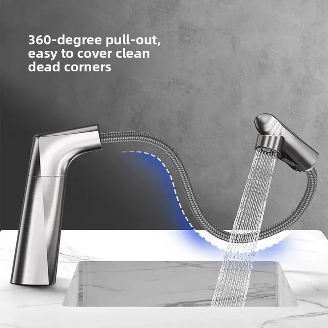 Robinet de lavabo type de levage et de traction lavabo… – vue 5
