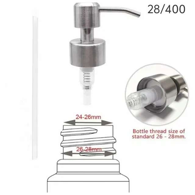 Pompe à savon liquide ABS pour les mains – vue 2