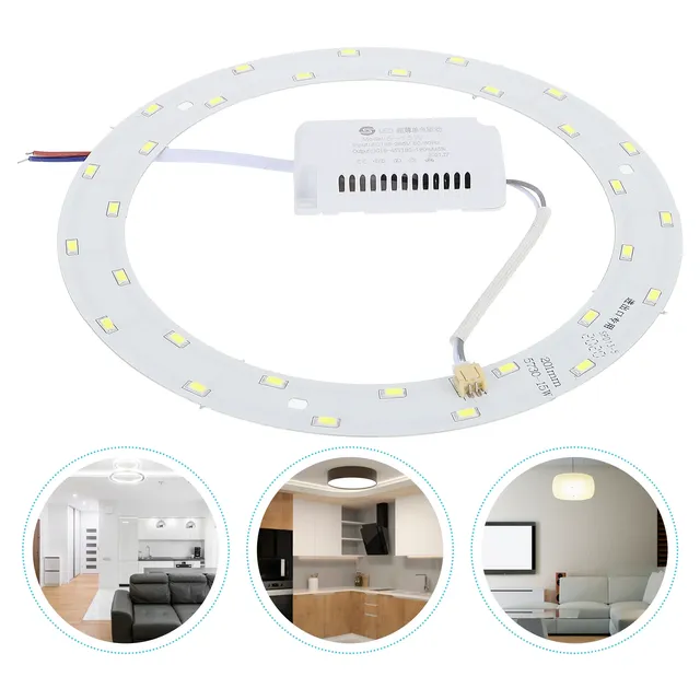 Plafonnier panneau LED circulaire magnétique 15W… – vue 2