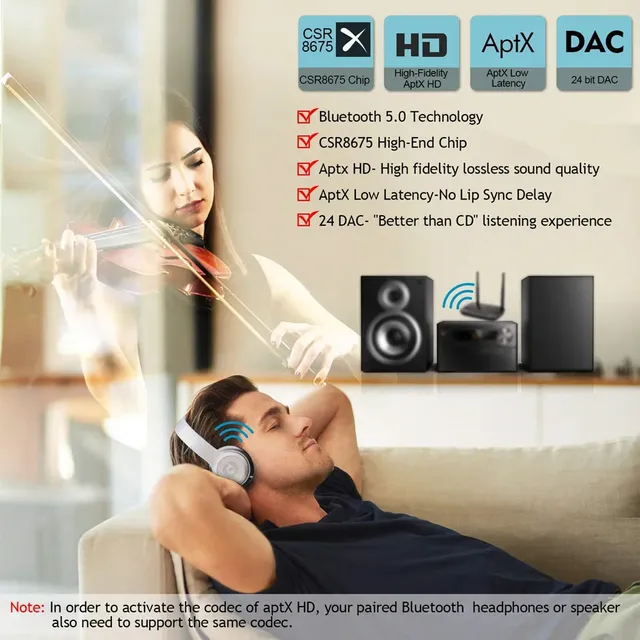 Kit de voiture Bluetooth NFC 80m – vue 2