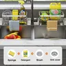 Support de rangement pour outils de nettoyage d'évier – vue 4