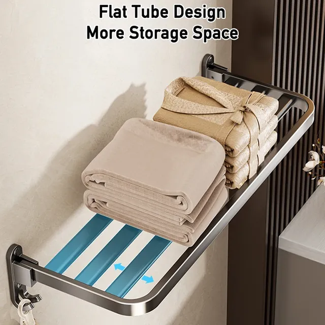Porte-serviettes de bain pliable – vue 3