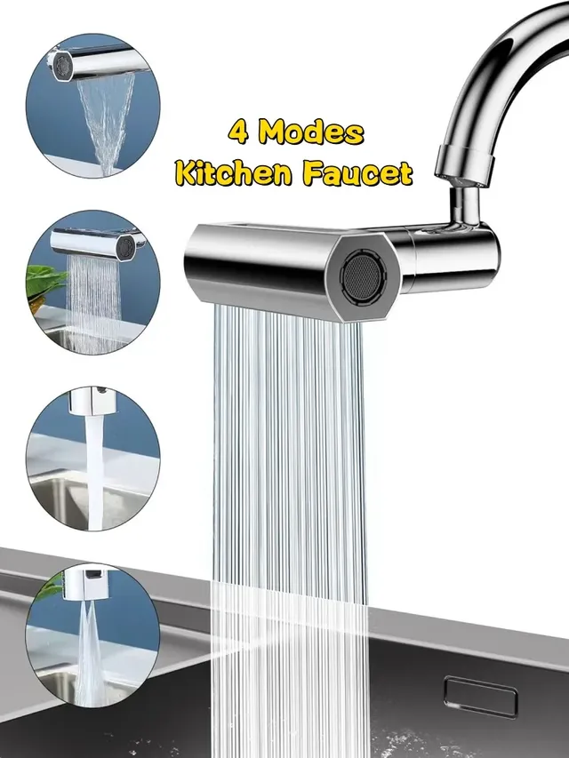 Robinets de cuisine cascade 4 en 1 – vue 2