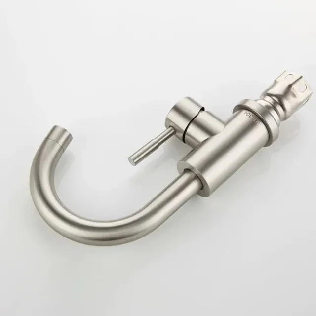 Robinet de lavabo de salle de bains en acier inoxydable… – vue 7