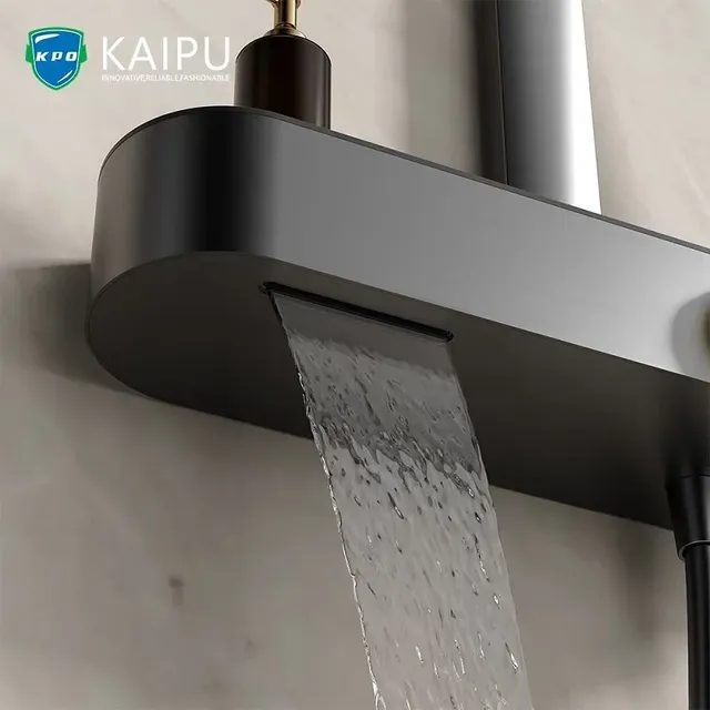Ensemble de douche HOshower en laiton moderne de luxe – vue 4