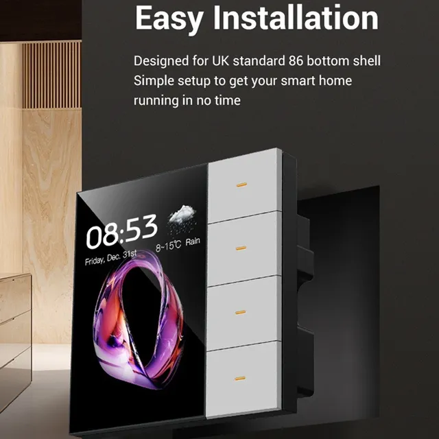 Joli Mural Intelligent à Écran Tactile de 3.5 Pouces – vue 6