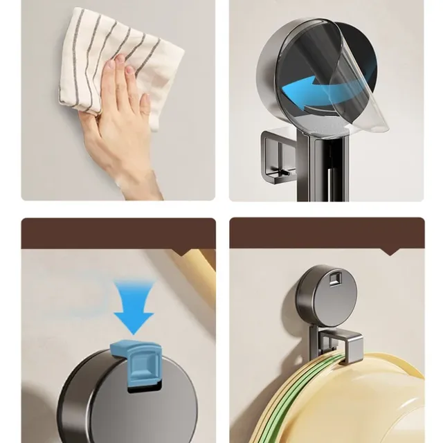 Support mural pour lavabo de salle de bain – vue 6