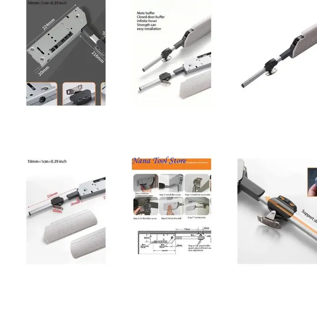 Vérin hydraulique amortisseur silencieux maintien…