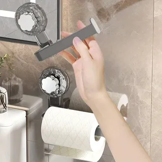 Porte papier toilette murale ventouse cristalline facettée fixation…