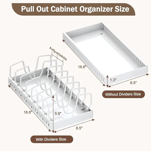 Organisateur de casseroles extractibles pour sous-meuble – vue 2