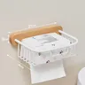 Ensemble rangement mural gain place porte serviettes… – vue 6