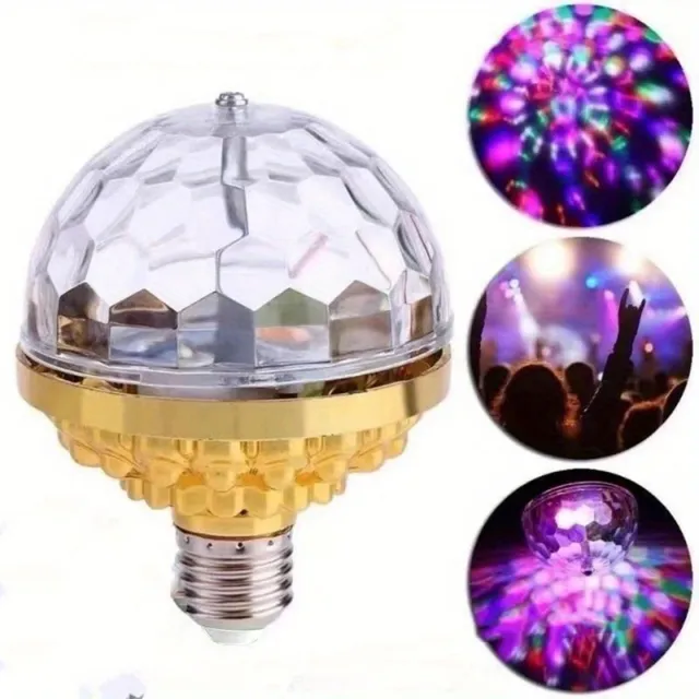 Petite lumière de scène rotative magique à LED RVB – vue 5