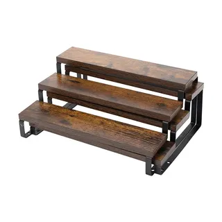 Présentoir en bois support de support cuisine en bois 3 niveaux…