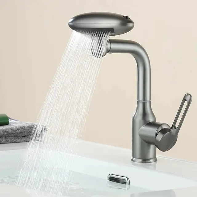 Robinet de lavabo cascade multifonctionnel – vue 2