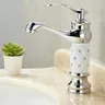 Stenoc robinets de lavabo dorés – vue 5