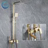 Colonne douche murale complète pommeau pluie grande tête… – vue 2