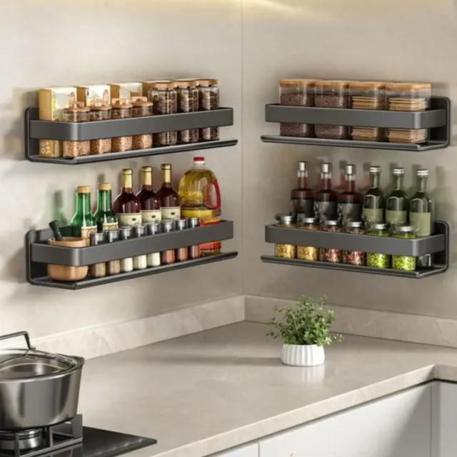 Support rangement mural cuisine antirouille antihumidité… – vue 2