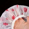 Bonnet douche imperméable transparent élastique… – vue 4
