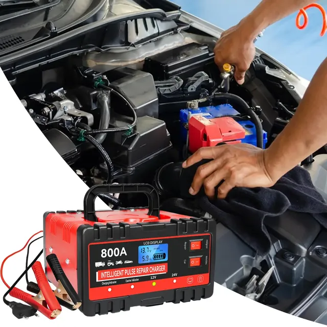 Chargeur batterie automobile intelligent multitension… – vue 2