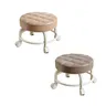 Tabouret bas roulant 25x25x20cm – vue 3