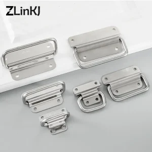 Boîte de vol d’armoire, quincaillerie de meubles solides, poignée pliante pour boîte à outils, tiroir en acier inoxydable, garde-robe, installation facile Boîte de vol d’armoire, quincaillerie de meubles solides, poignée pliante pour boîte à outils, tiroir en acier inoxydable, garde-robe, installation facile