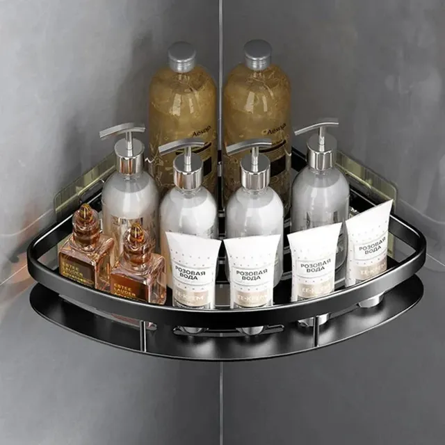 Étagère de salle de bain en alliage d'aluminium – vue 3