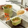 Panier de vidange de cuisine de forme carrée – vue 1