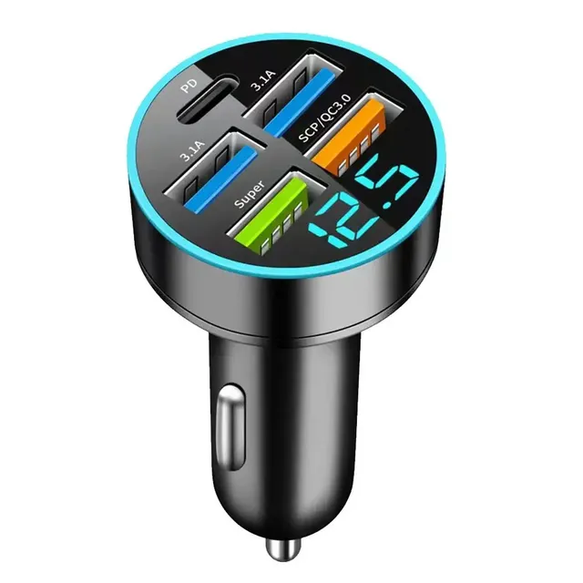 Chargeur de voiture PD 250W QC3.0 – vue 4