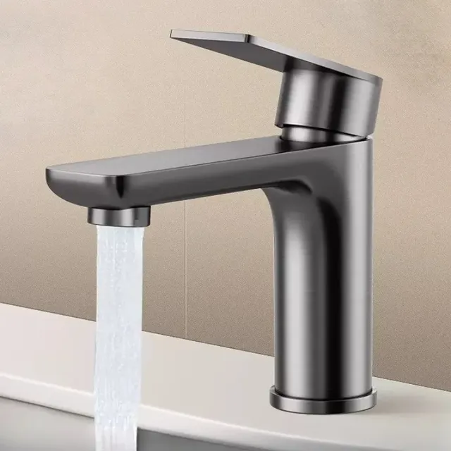 Robinet de lavabo de salle de bains en acier inoxydable – vue 6