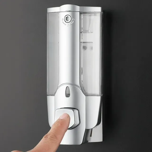 Distributeur mural savon shampoing liquide capacité350ml… – vue 3