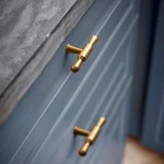 Poignée de porte longue pour armoire de cuisine, quincaillerie Chi Board, Foy T Bar, quincaillerie de meubles, MELPulls, or rose, accessoires