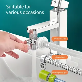 Déviateur de robinet à 3 voies