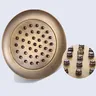 Pommeau de douche à effet de pluie doré en acier… – vue 4