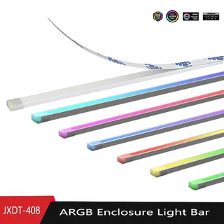 ARGB châssis d'ordinateur lumière LED avec 5V 3 broches/petit 4…