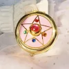 Miroir de maquillage Anime miroir de maquillage Anime étoile cristal étoile maquillage cosmétique miroir plié accessoire de Cosplay miroir plié miroir de maquillage
