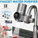 Purificateur d&rsquo;eau du robinet à affichage numérique LED intelligent, filtre de robinet de maison, support de robinet de cuisine, système de Filtration de stérilisation de l&rsquo;eau du robinet