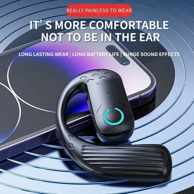 Écouteur sans fil ouvert Bluetooth 5.4 180 ° Casque… – vue 2
