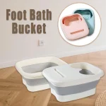 Bain de pieds pliable, seau de Massage, seau de trempage, bassin pliant, seau de bain de pieds, Sauna domestique, baignoire de pédicure