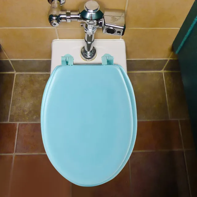 Siège de toilette rond confortable à fermeture douce… – vue 2