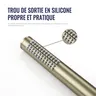 Ensemble de système de douche en or brossé – vue 4