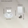 MaveraWhite ensemble de lève-couvercle de toilette… – vue 2