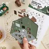 Kit bricolage papier tridimensionnel hexagonal dioramas… – vue 2