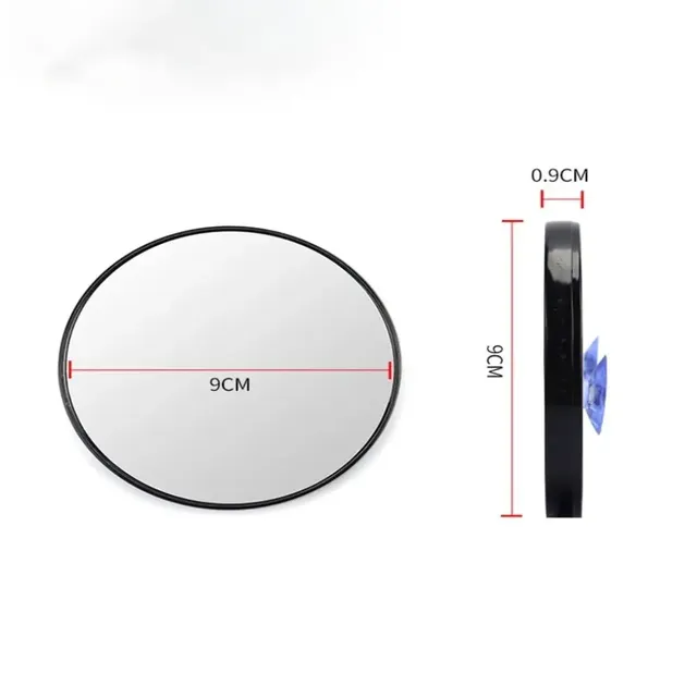Miroir grossissant rond ventouse maquillage portable… – vue 6