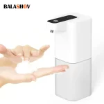 Distributeur automatique de savon liquide, capteur infrarouge sans contact, mains libres, Machine à mousse intelligente, chargement USB