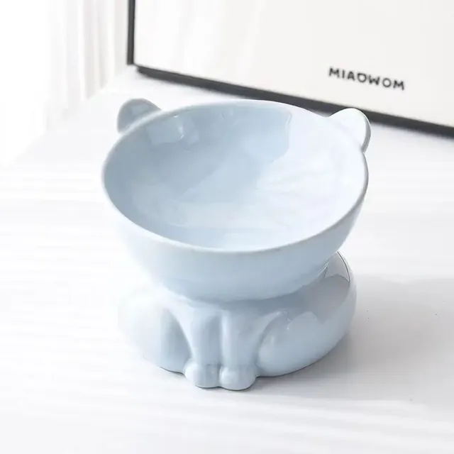 Bol en céramique multi-usage pour chat – vue 5