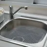 Paquet de 2 tapis d'évier de cuisine pour éviers en… – vue 3