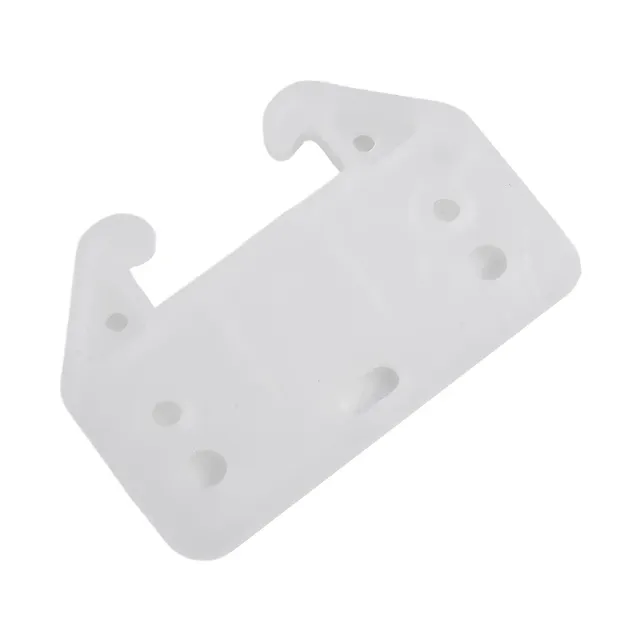 10 guides glissières tiroir plastique blanc translucide… – vue 4