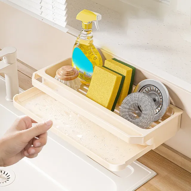 Organisateur évier rangement égouttoir autodrainant… – vue 3