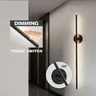 Corps de lampe interrupteur tactile lampes murales LED à… – vue 5